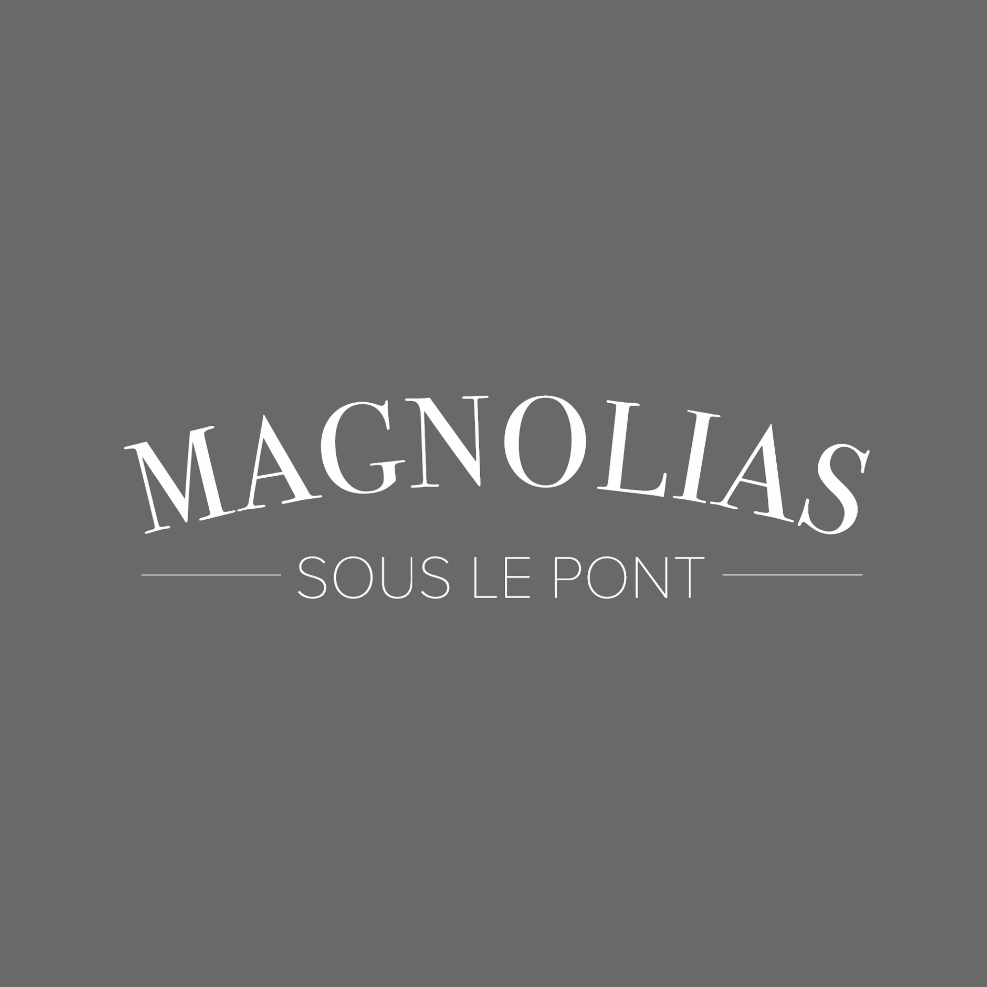 Magnolias Sous Le Pont logo