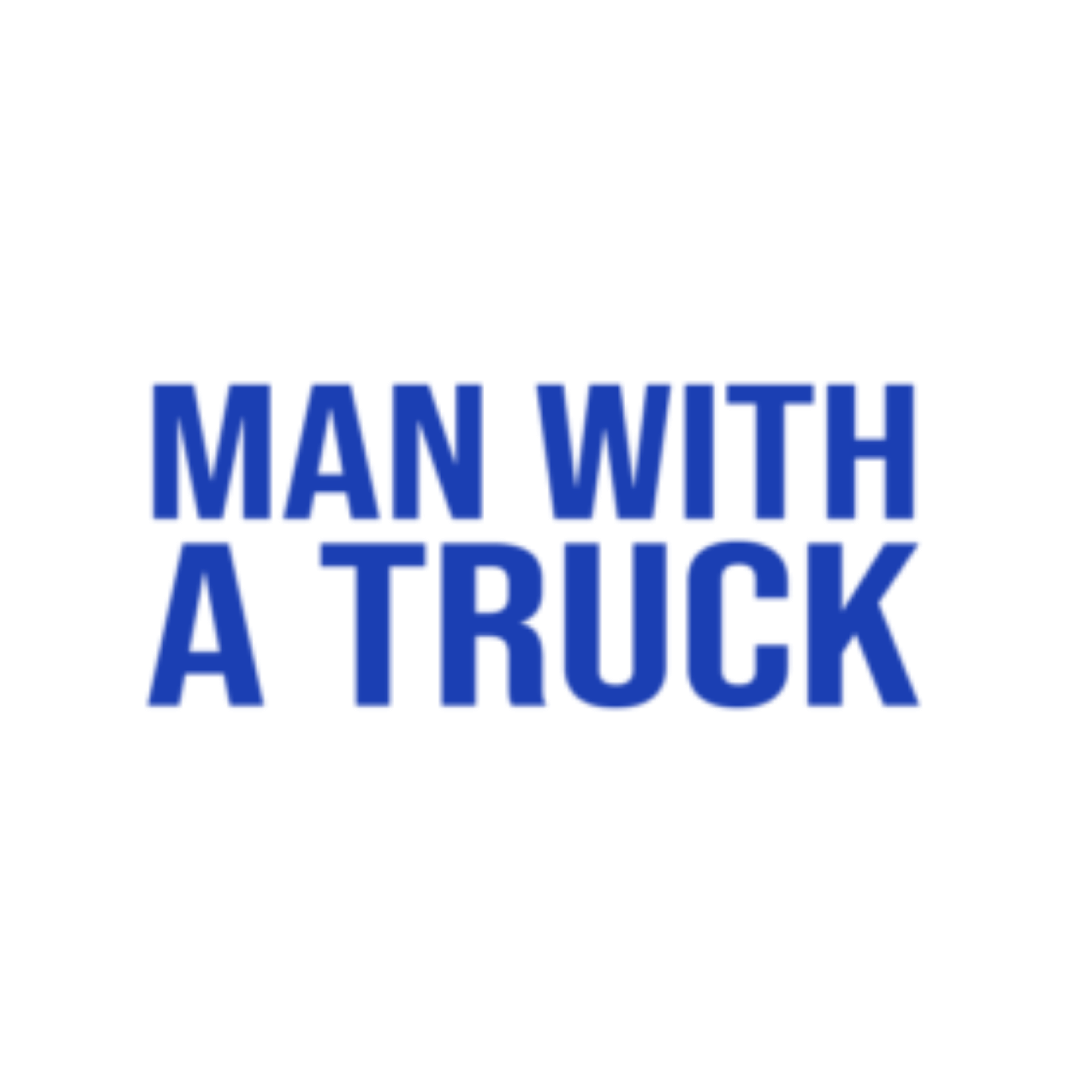 Man with a Truck Houston Movers logo