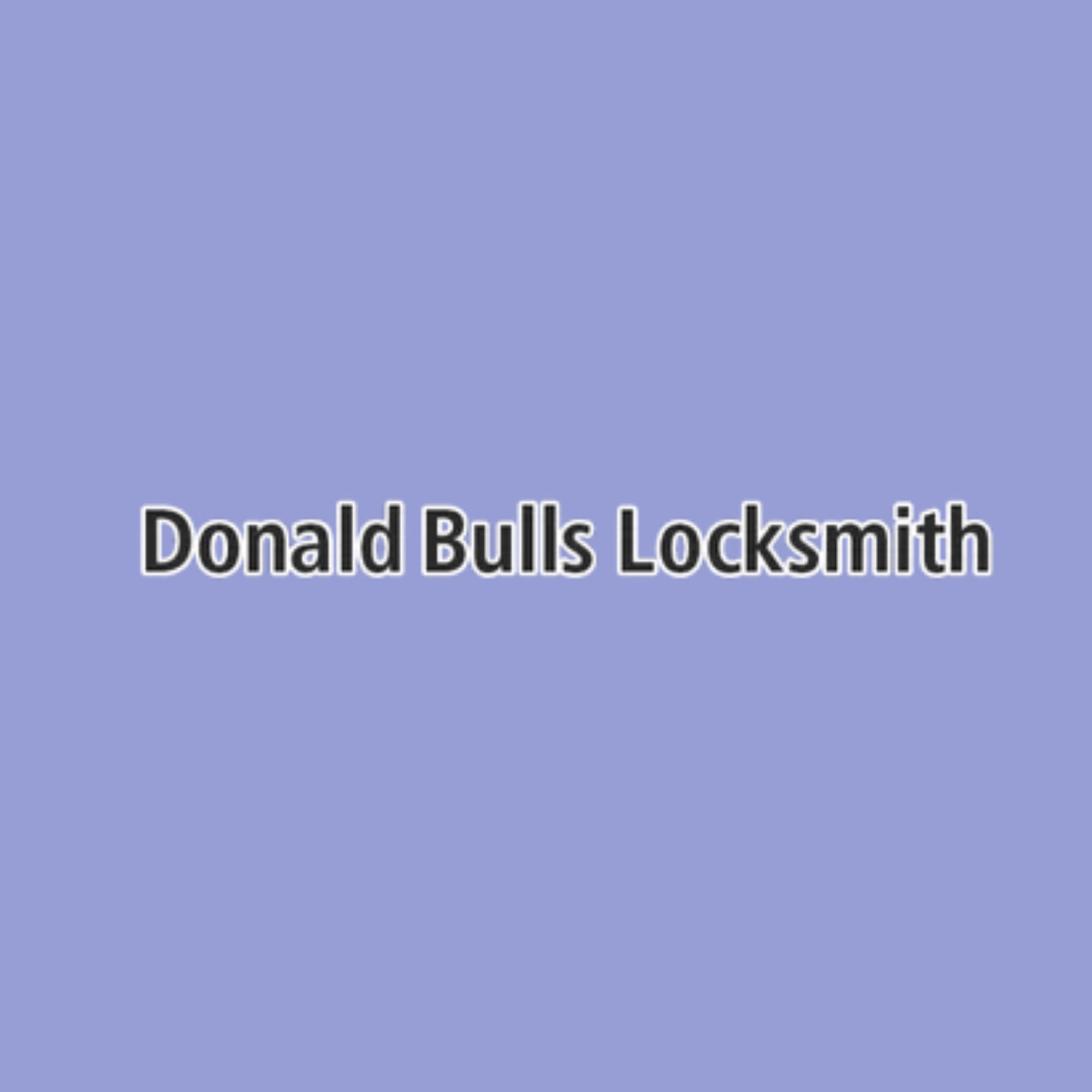 Donald Bulls Locksmith logo